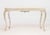 Italian Rococo Style Silvered Wood Console Table For Sale - Image 9 of 9