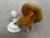 Glass Vintage Mushroom Table Lamp from Fischer Leuchten, 1960s For Sale - Image 7 of 9