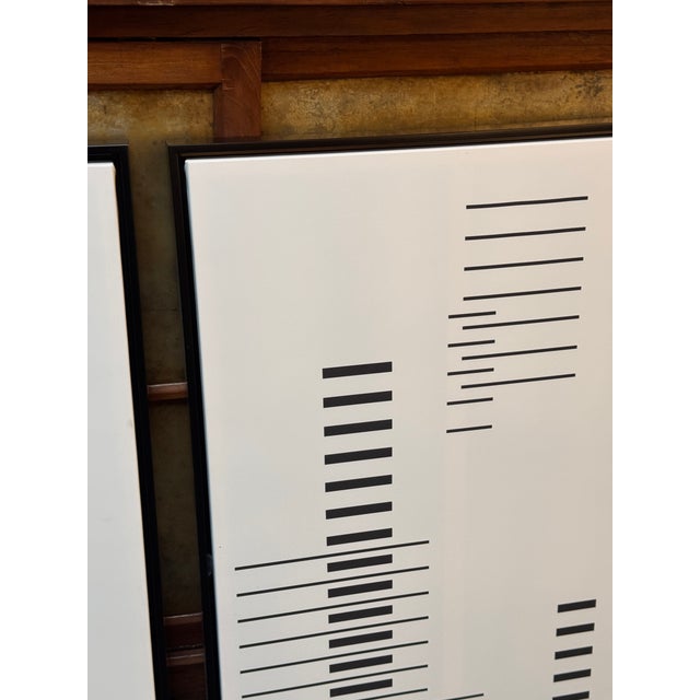 Calligaris Calligaris Prints in the Style of Josef Alber, Pair For Sale - Image 4 of 12