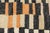 Beige Modern Checkered Moroccan Wool Rug – HandKnotted Geometric Berber Style For Sale - Image 9 of 11
