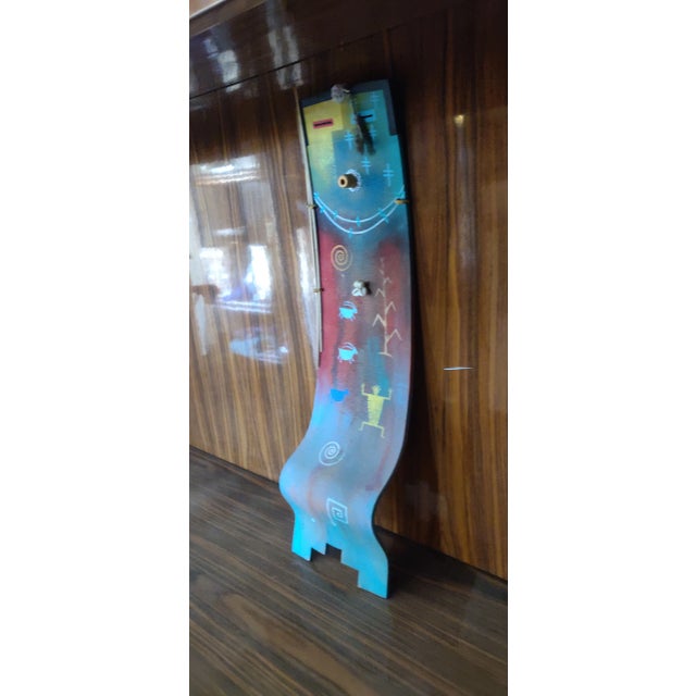 American Indian Totem Pole Style Dreamcatcher Wall Sculpture For Sale - Image 9 of 11