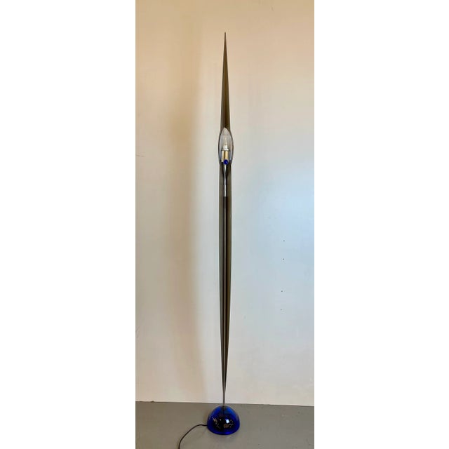 Flamme Floor Lamp by Gilles Derain for Lumen Center, 1980s For Sale - Image 6 of 18