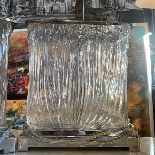 Mid-Century Modern Pair of Mid Century Modern Deco Table Lamps For Sale - Image 3 of 9