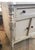 1990s Pair of Julia Gray Hand-Painted Side Tables/ Nightstands Pair in Hand-Painted Cream and Green Colorway For Sale - Image 5 of 7