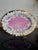 Ceramic Vintage Fornasetti Style Pink Splash Luster Platter For Sale - Image 7 of 7