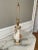 Vintage Pink and Gold Wild Rose Lamp Completely Restored For Sale In New York - Image 6 of 12