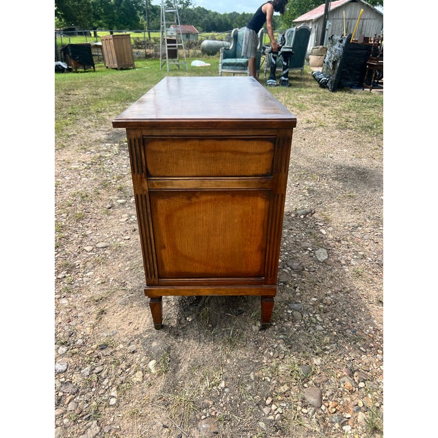 French French 19th Century Louis XVI Mahogany Chest of Drawers For Sale - Image 3 of 12