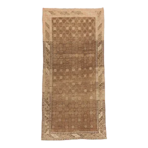 Vintage Earthy Turkish Kars Rug - 05'06 X 11'06