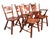 Set of Six Herman DeVries Cushman Colonial Dining Chairs With Early Metal Tag For Sale - Image 11 of 17