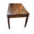 Wood Ornate 19th Century French Library Table With Brass Hardware For Sale - Image 7 of 14