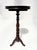 Napoleon III Style Pedestal Table in Walnut and Marble For Sale - Image 10 of 11