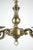 Very high-quality chandelier made of cast bronze. New wiring, new lampholders and shades. Ready to use. Excellent...