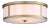 Avery Ceiling Drum Light in Gold For Sale