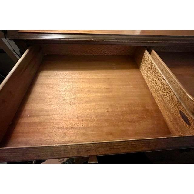 J.B. Van Sciver Co. Art Deco Sunrise Bedroom Suite, C. 1928-1932 -Mahogany Mirror Ladies Dresser For Sale - Image 16 of 17