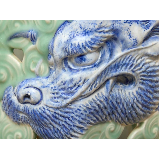 Vintage Mid Century Ceramic Umbrella Holder For Sale - Image 4 of 10