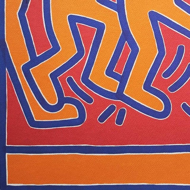 1990s Keith Haring, Composition, Lithograph, 1990s For Sale - Image 5 of 10