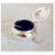 Blue Antique Sterling Silver Cruets, London, 1930s, Set of 3 For Sale - Image 8 of 15