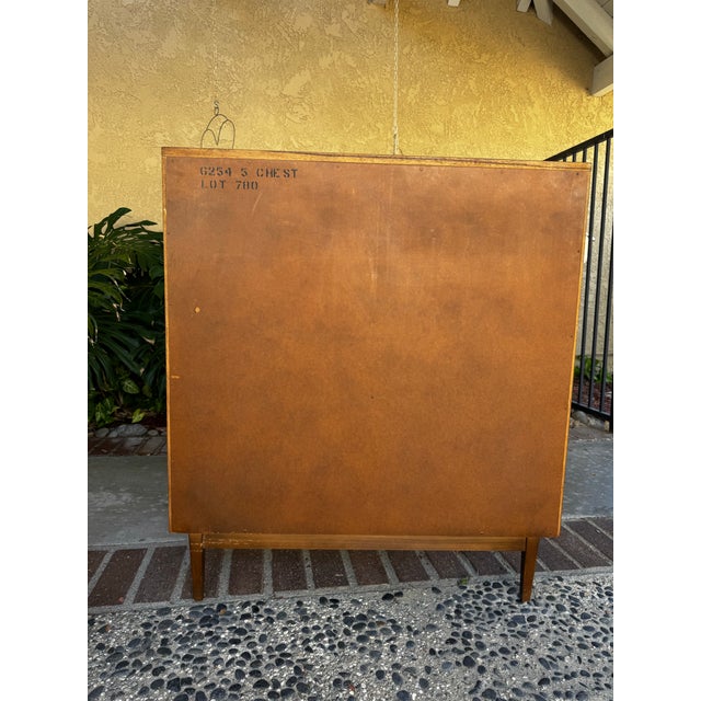 American of Martinsville HighBoy Dresser For Sale - Image 9 of 12