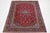 8 X 12 Vintage Red Kashan Handknotted Persian Wool Rug With Rosette Motif For Sale - Image 9 of 10