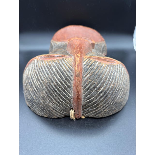 Wood African Songye Kifwebe Mask, 1950s For Sale - Image 7 of 9