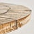 Rustic Beech Coffee Table with Stone Top, 1970s For Sale - Image 3 of 12