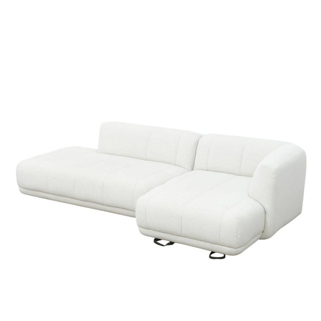 2020s Design Within Reach Quilton Sectional and Ottoman by Hay For Sale - Image 5 of 7