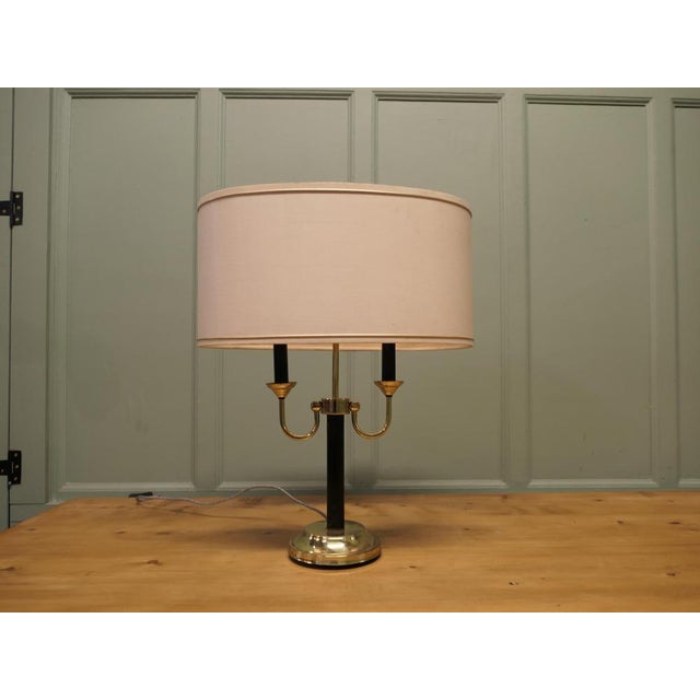 Large Hollywood Regency Twin Table Lamp, 1970 For Sale - Image 6 of 8