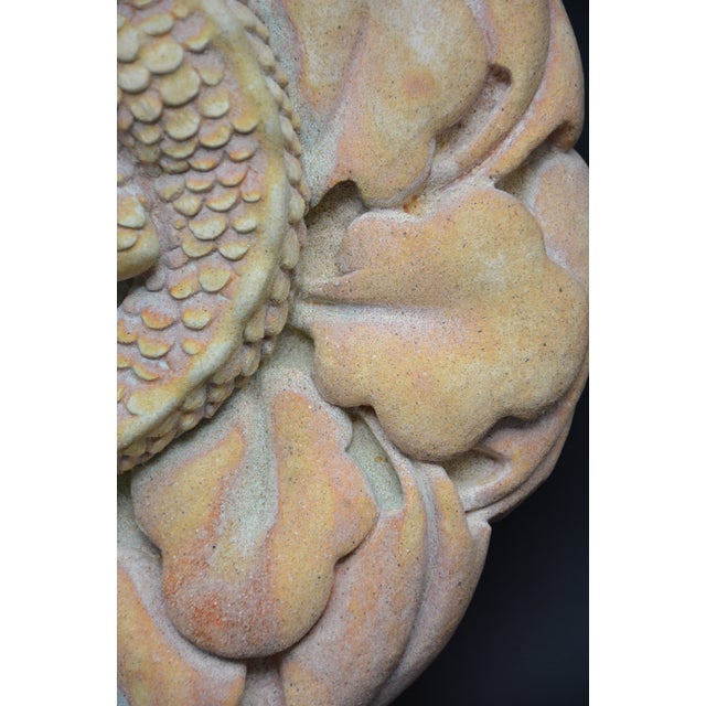Gothic Tudor Lindwurm Dragon Relief in Farran Stone, 2000 For Sale - Image 13 of 14