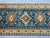 2000 - 2009 Blue and Beige Kazak-Style Wool Runner Rug, Natural Dyes, 2'8" X 9'9" For Sale - Image 5 of 14