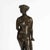 Patinated bronze sculpture on a stone base, Art Deco period, circa 1930. Art Deco period sculpture, 1930 in patinated...