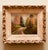 1950s Vintage Oil Painting Autumn Landscape Giltwood Carved Frame Mid-Century For Sale - Image 5 of 18