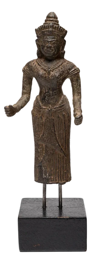 Cambodian Goddess Lakshmi Figure, C. 1900