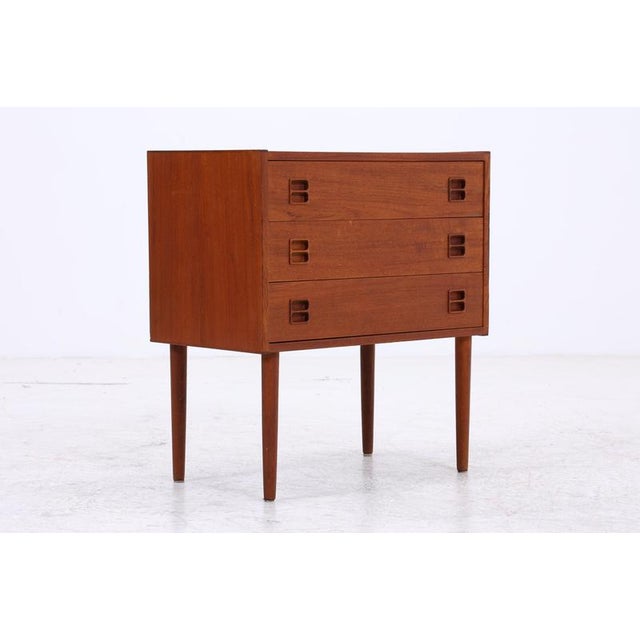 Vintage Danish Teak Chest of Drawers For Sale - Image 10 of 12