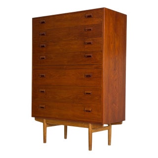 Model 135 Tallboy by Børge Mogensen for Søborg Møbelfabrik, 1950s For Sale