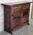 Baroque 20th Century Large Catalan Spanish Baroque Carved Walnut Credenza or Buffet For Sale - Image 3 of 18