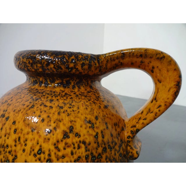 Fat Lava Ceramic Vases from Scheurich, 1970s, Set of 2 For Sale - Image 9 of 18