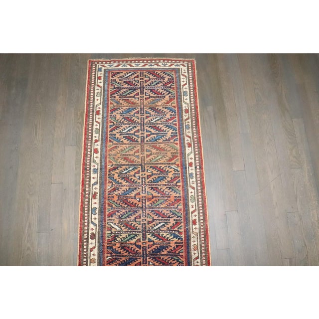 Textile Early 20th Century Narrow Persian Kurd Runner - 2' x 6'6" For Sale - Image 7 of 7