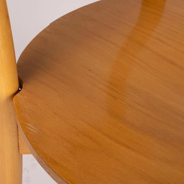 Brown Wooden Chair, France, 1990s For Sale - Image 8 of 12