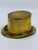 Vintage novelty top hat statue made of solid brass. A unique piece to add to your decor.