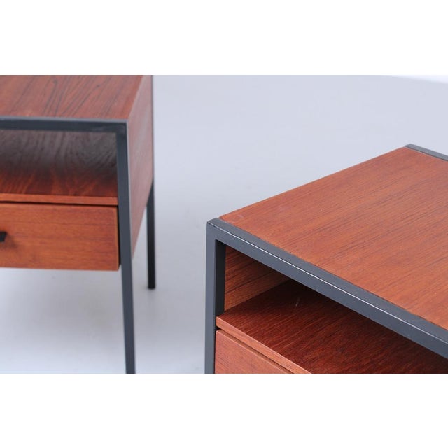Modern Carelle Teak Nightstands by Auping, 1960s, Set of 2 For Sale - Image 13 of 16