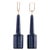 Blue Ceramic Table Lamps by Linnemann-Schmidt for Palshus, 1960s, Set of 2 For Sale - Image 8 of 8