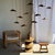 Small Wavy Leaf-Shaped Teak Pendant Light, 1980s For Sale - Image 9 of 18
