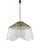 1960s Petal Pendant Lamp in Murano Glass by Carlo Nason for Mazzega, Italy, 1960s For Sale - Image 5 of 12