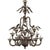 Brown Handcrafted Modern Fumé Murano Glass Chandelier by Simoeng For Sale - Image 8 of 8