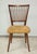 Italian Set of 4 Italian Cerused Oak Chairs With Rushed Seats For Sale - Image 3 of 12
