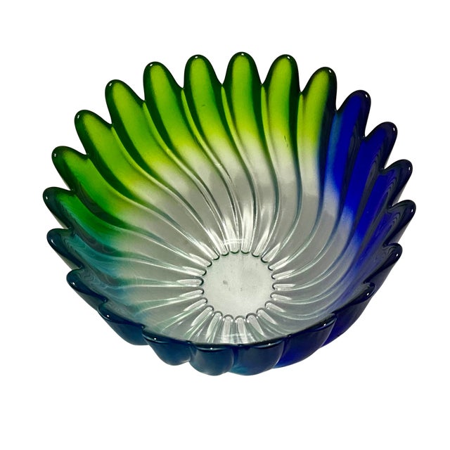 Studio Nova Solaris Glass Bowl by Walther Glas of Germany For Sale In Los Angeles - Image 6 of 10