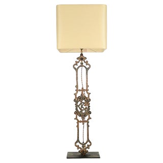 Cast Iron Balustrade Lamp For Sale