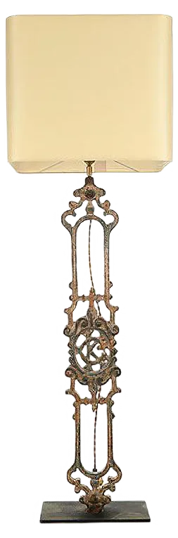 Cast Iron Balustrade Lamp