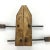 1940s Vintage Solid Wood Carpenter Screw Clamp For Sale - Image 5 of 10