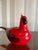 Oiva Toiika Hand Blown Glass Cardinal For Sale In Chicago - Image 6 of 12